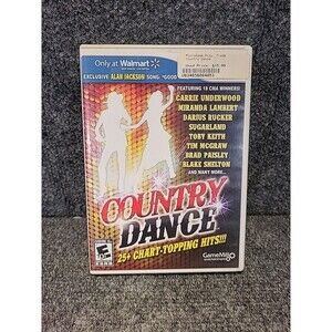 Wii Country Dance (Nintendo Wii, 2011) Nintendo Dance Game Complete Tested